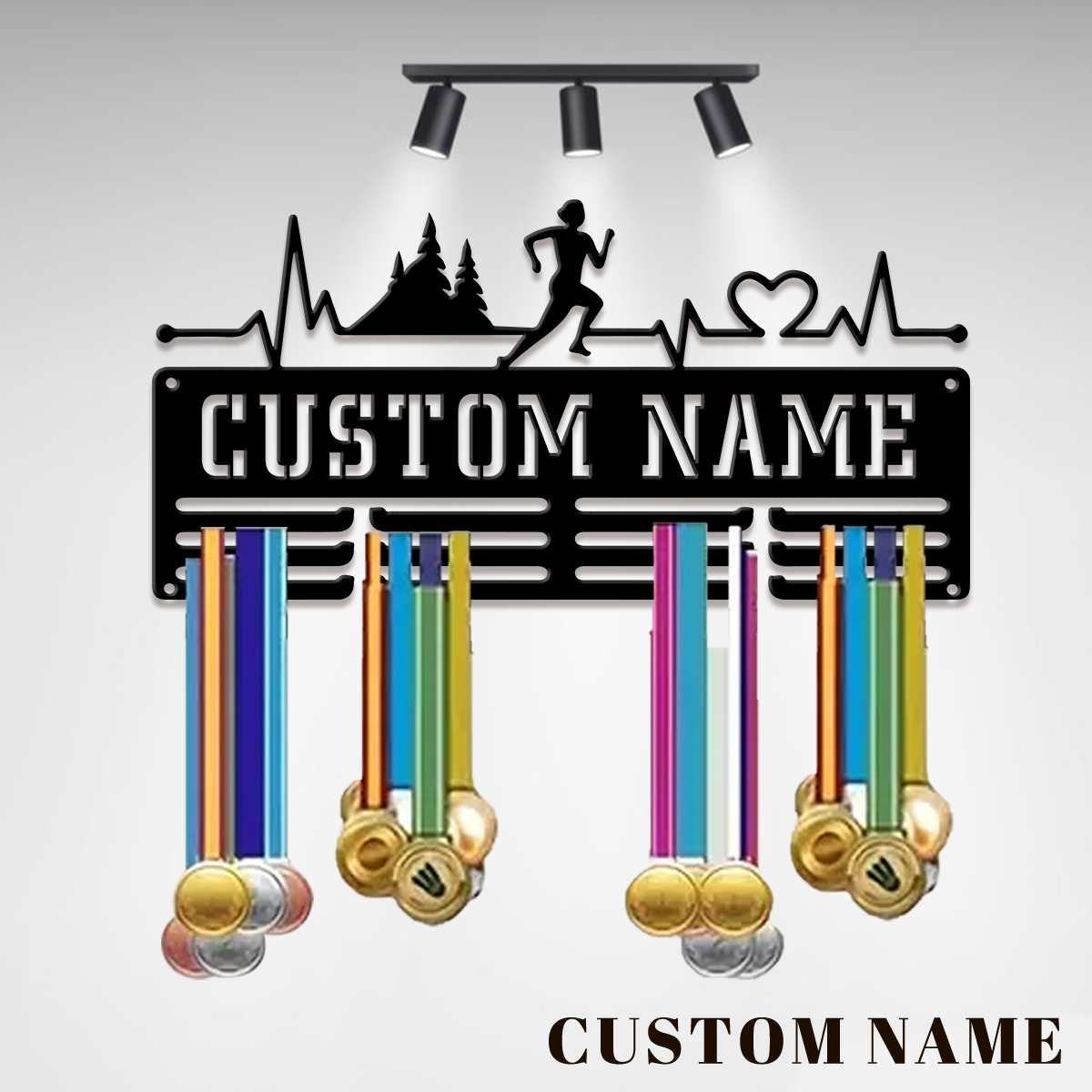 Halloween Party Supplies - Op maat gemaakte metalen medaillehouder voor