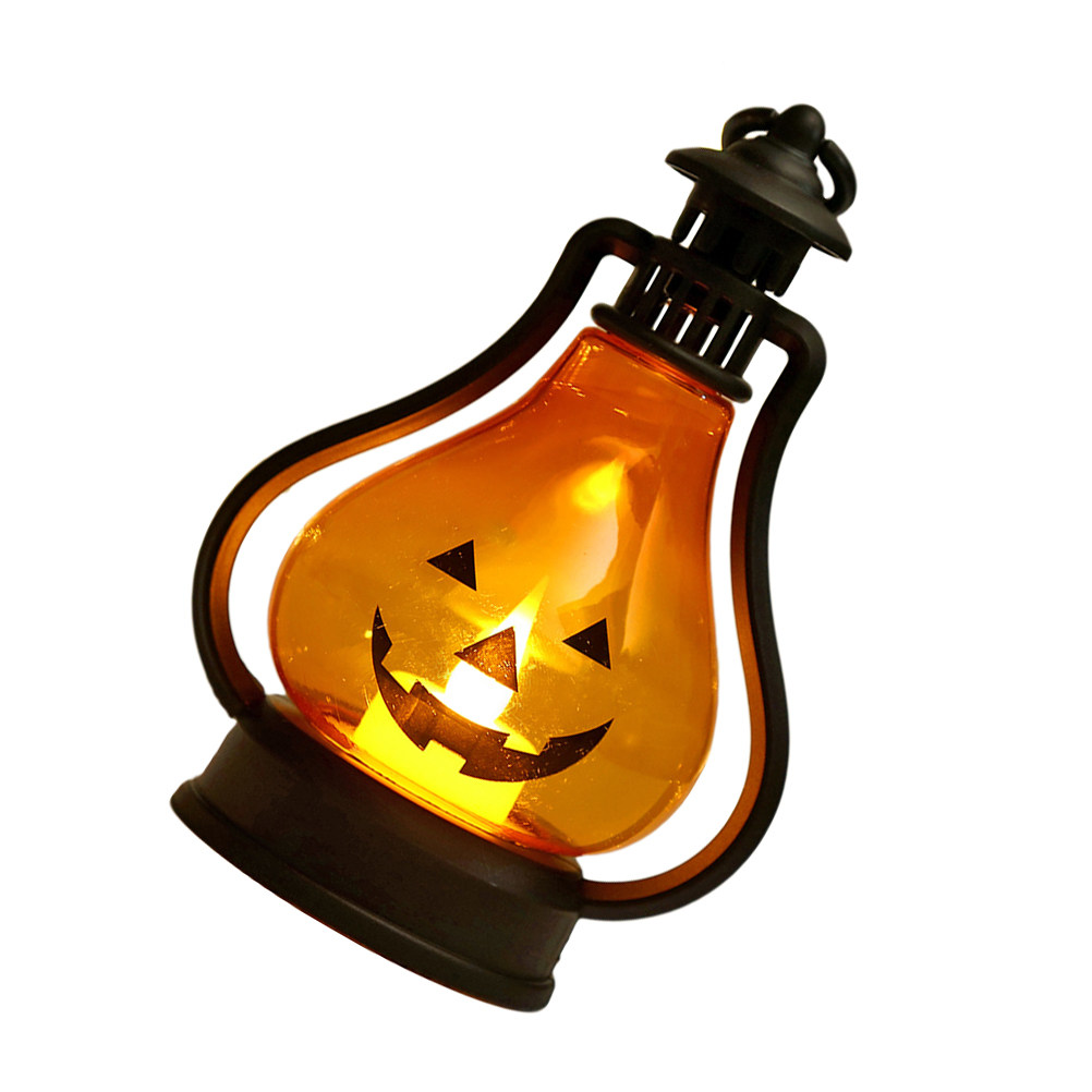 Halloween Pumpkin Decor Led - Halloween-decoratie voor de kamer: een pompoenlantaarn