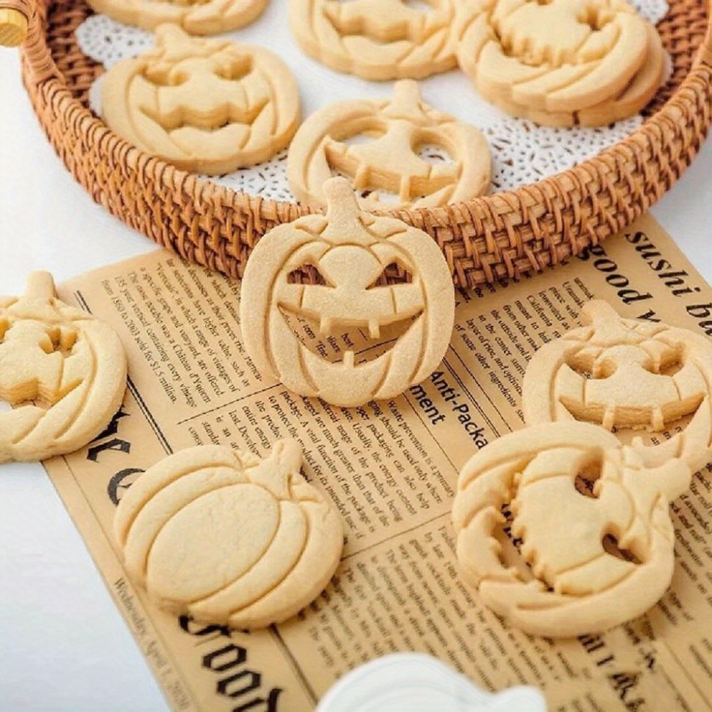 Pumpkin Lantern Halloween - 13-delige Halloween Spook Pompoen Koekjesvormpjes Set,