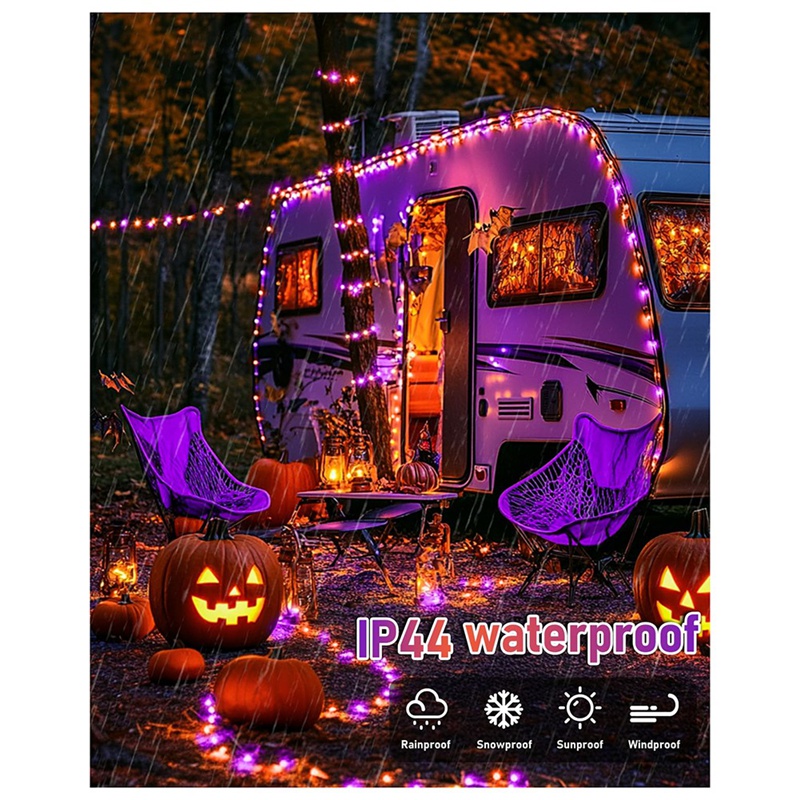 DT16 Solar Halloween-lichtslin - Halloween Led String Lights Orange recensie en prijs