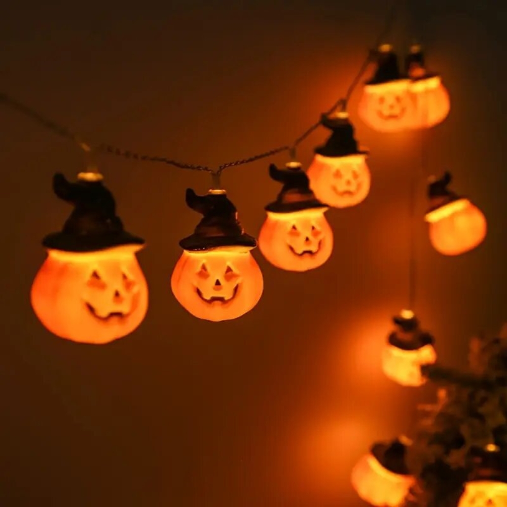 1,5 m/59,06 inch Halloween-pom - Halloween Led String Lights Orange recensie en prijs