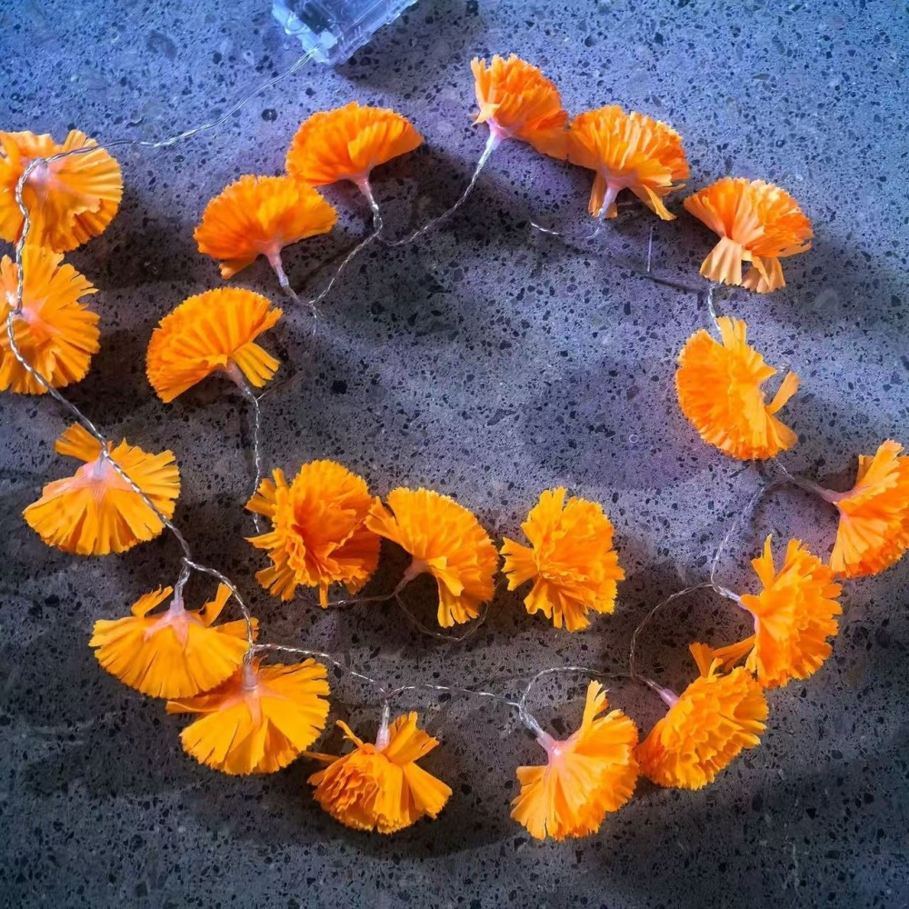 Goudsbloem LED-lichtsnoer voor - Halloween Led String Lights Orange recensie en prijs