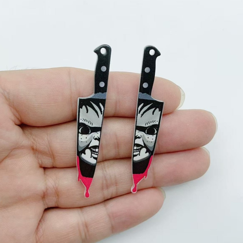10 stuks acryl sieraden Hallow - Halloween Party Supplies recensie en prijs