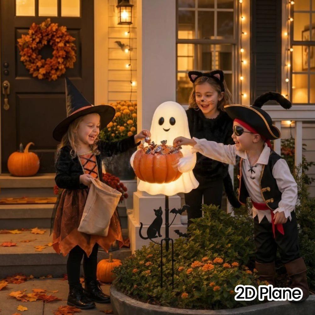 Halloween Spook Snoephouder De - Halloween Pumpkin Decor Led recensie en prijs
