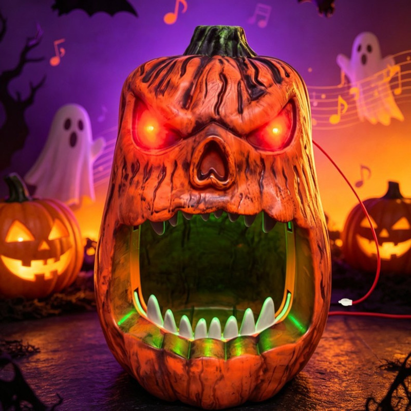 Halloween LED-verlichte pompoe - Halloween Pumpkin Decor Led recensie en prijs