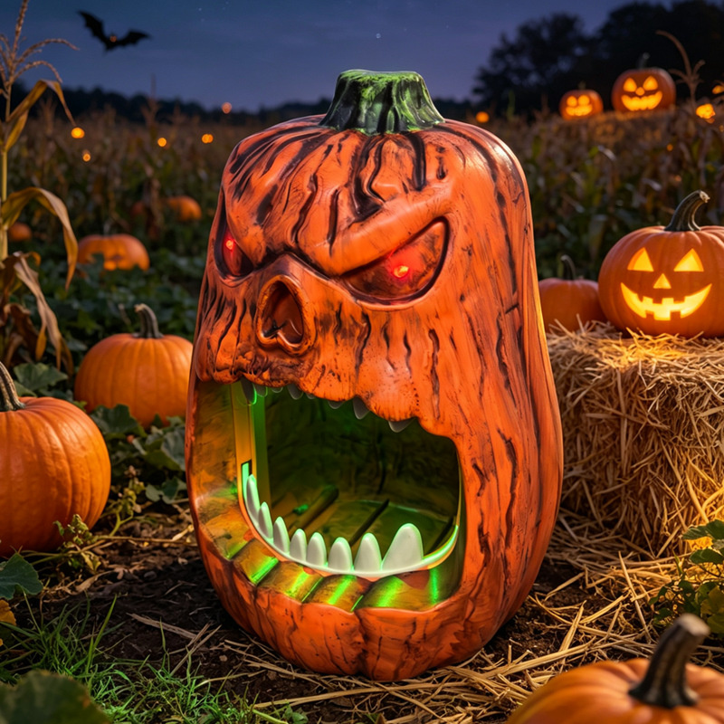 Halloween LED-verlichte pompoe - Halloween Pumpkin Decor Led recensie en prijs