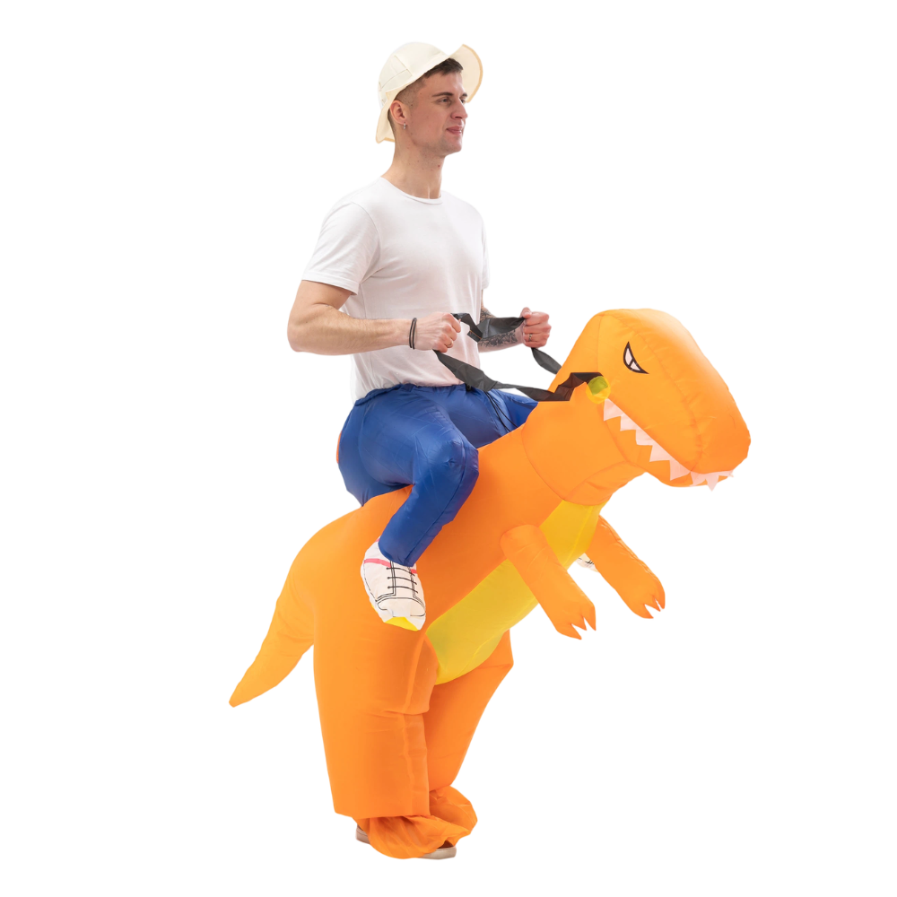 Opblaasbaar dinosauruskostuum  - Halloween Costume Adult recensie en prijs