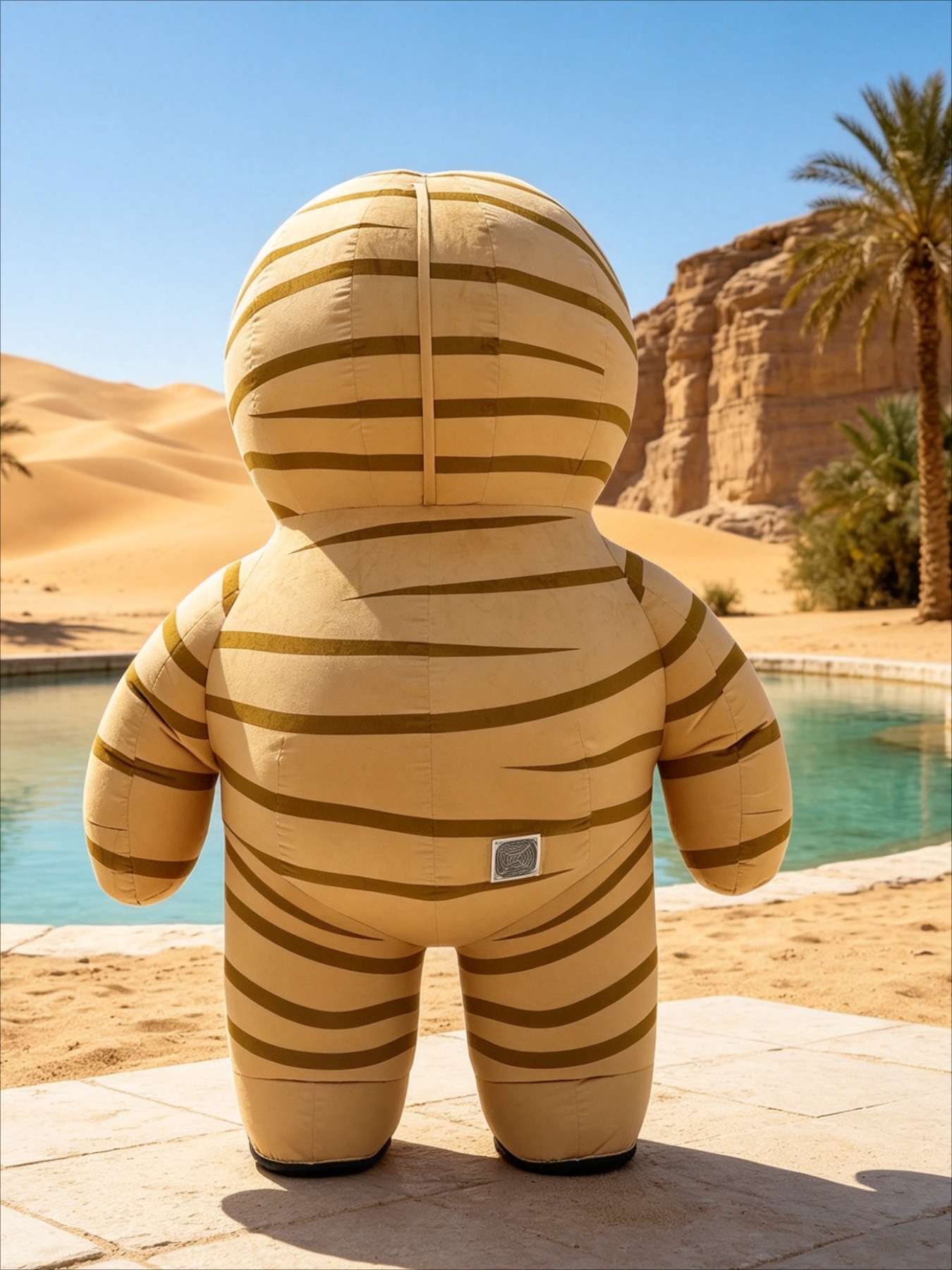 Opblaasbaar Mummiekostuum Masc - Halloween Costume Adult recensie en prijs