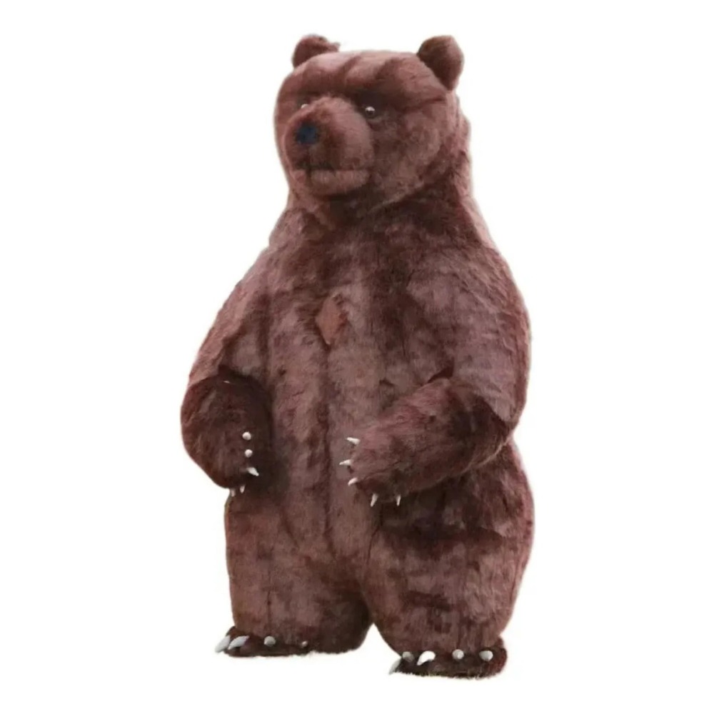 Opblaasbaar bruin beer mascott - Halloween Costume Adult recensie en prijs