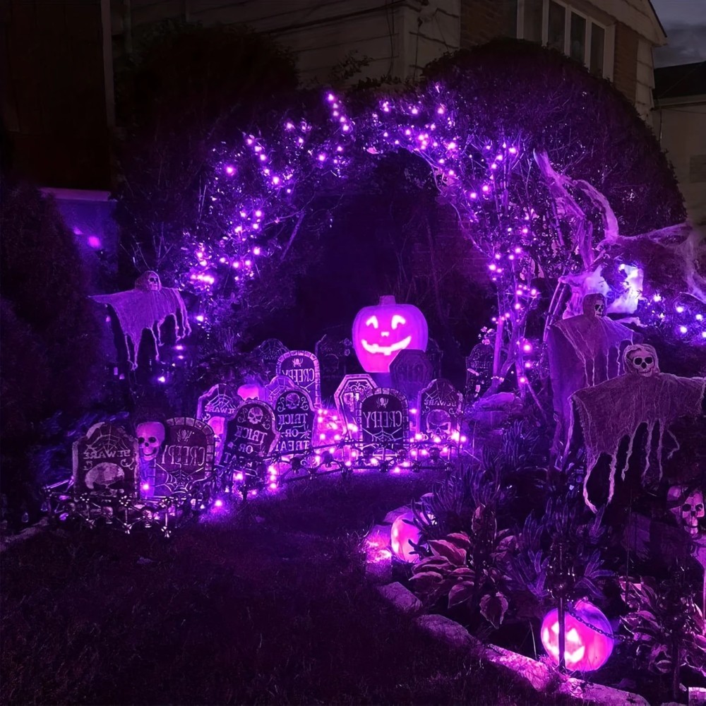 1/2PC12M100LED Halloween Decor - Halloween Led String Lights Orange recensie en prijs