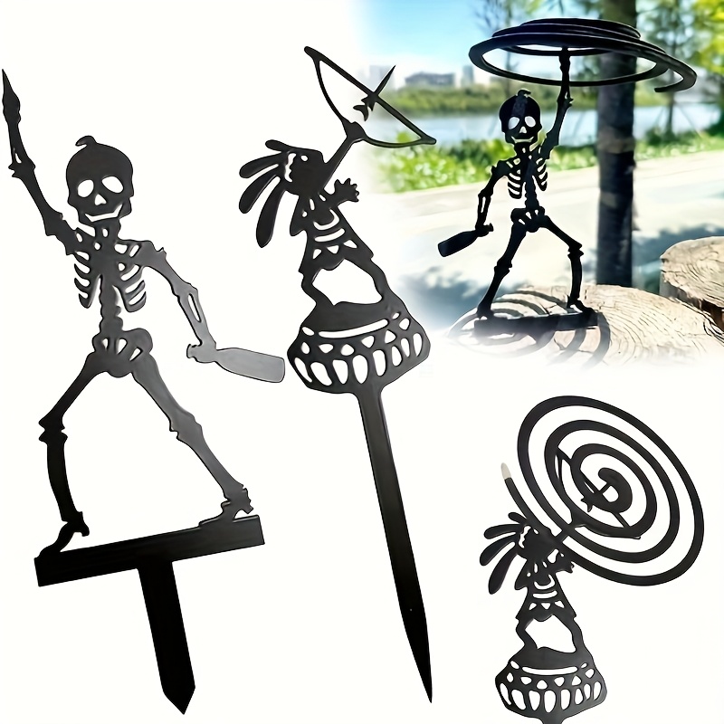 Draagbare metalen boogstandaar - Halloween Skeleton Decoration recensie en prijs