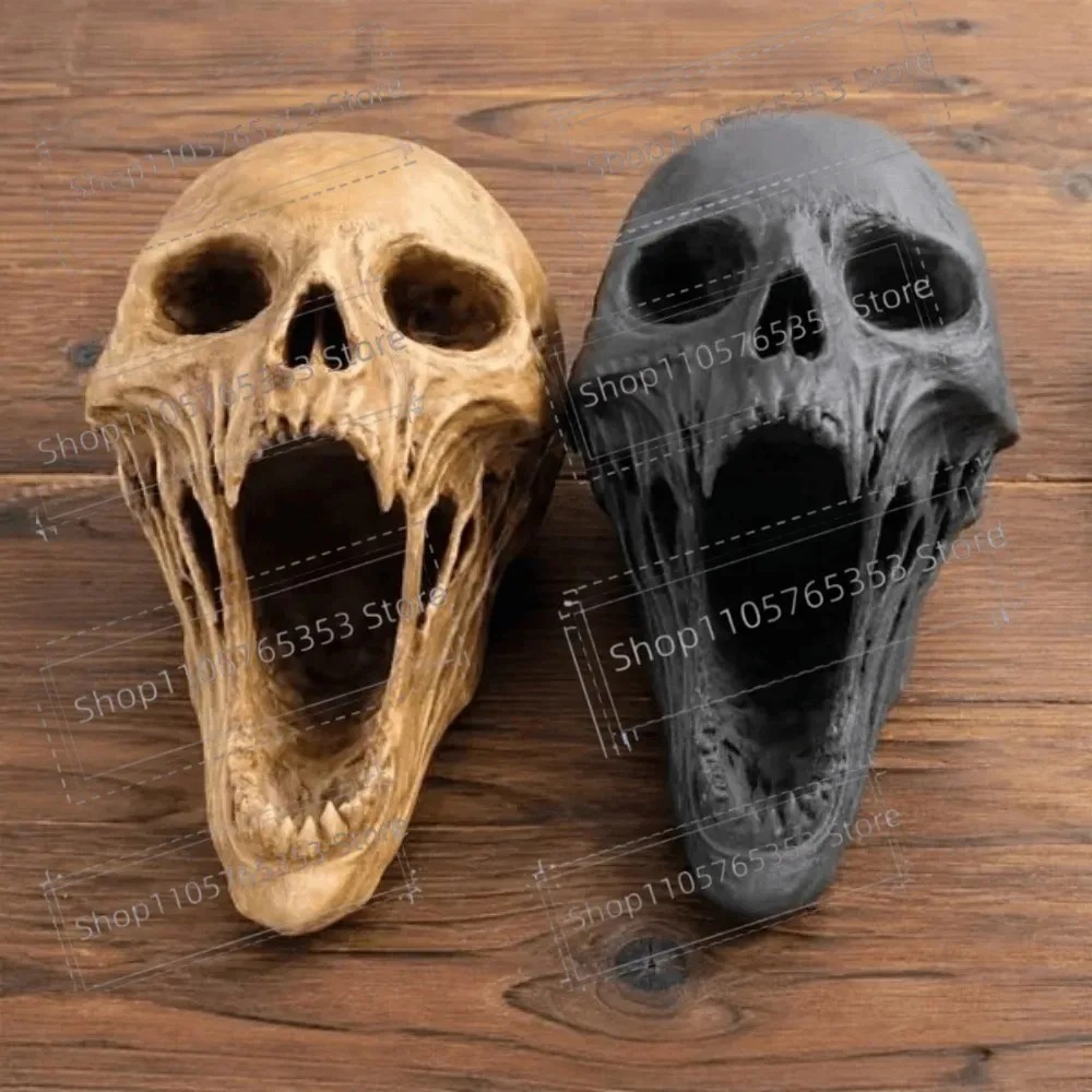Gotisch Schreeuwend Schedelbee - Halloween Skeleton Decoration recensie en prijs