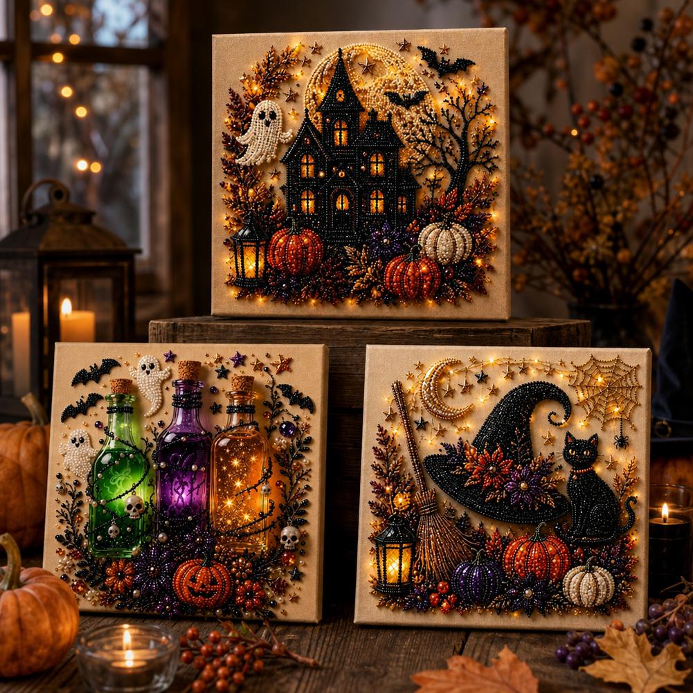 Halloween Spook & Pompoen 3D P - Pumpkin Lantern Halloween recensie en prijs