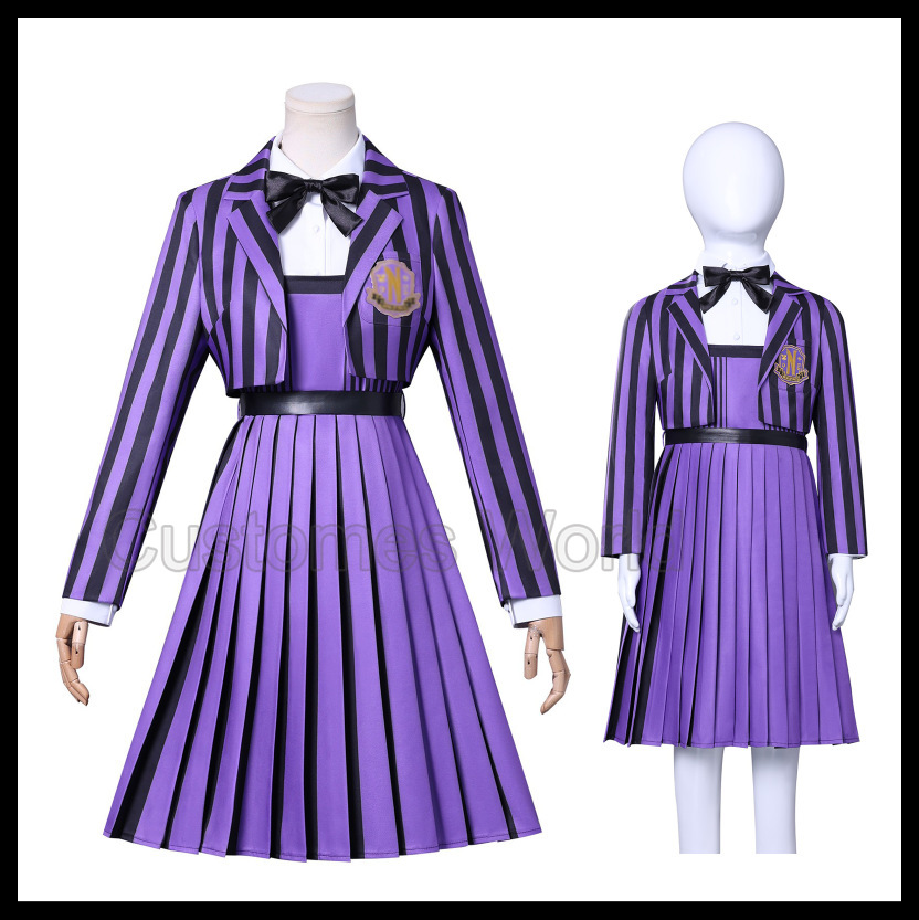Nevermore Academy Uniform Emma - Halloween Costume Kids recensie en prijs