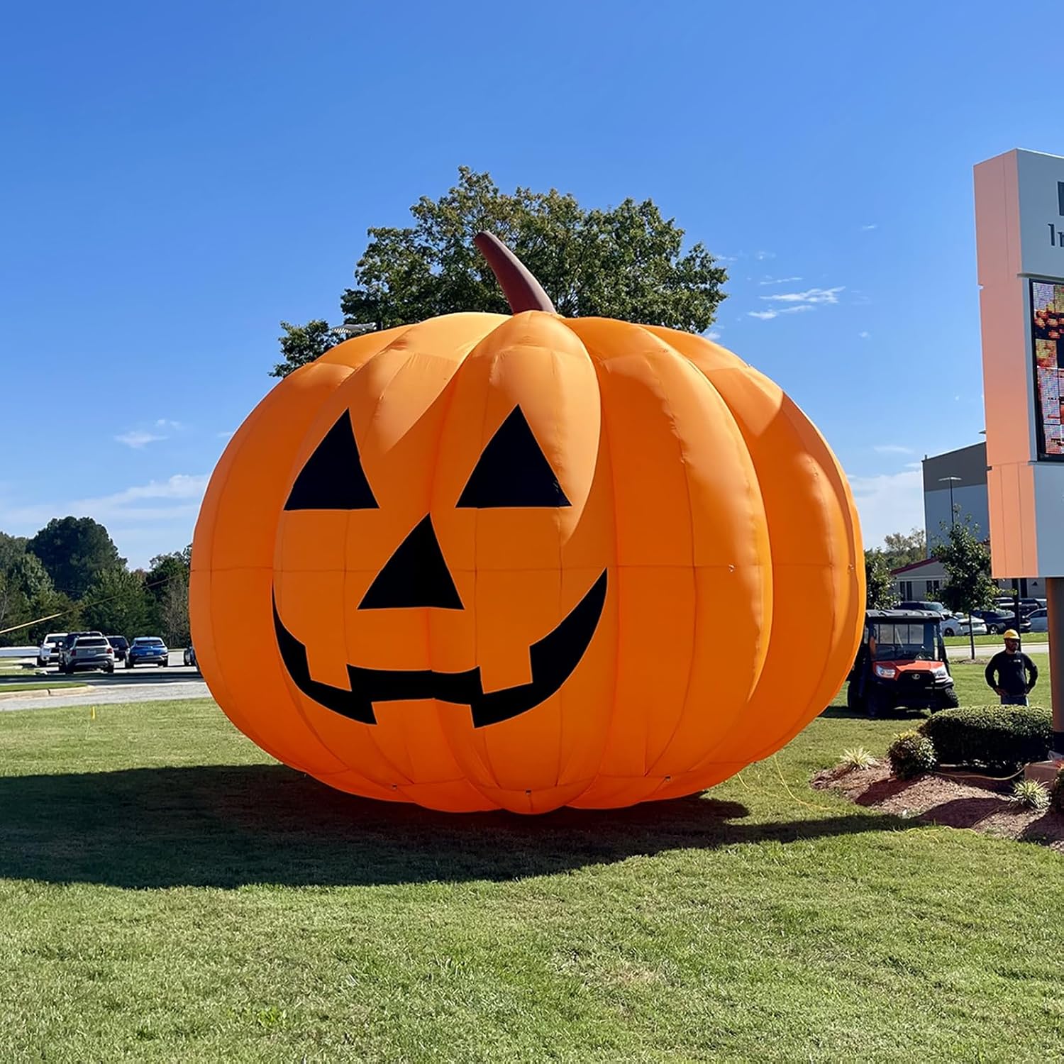 Reuze 10ft Halloween opblaasba - Halloween Pumpkin Decor Led recensie en prijs
