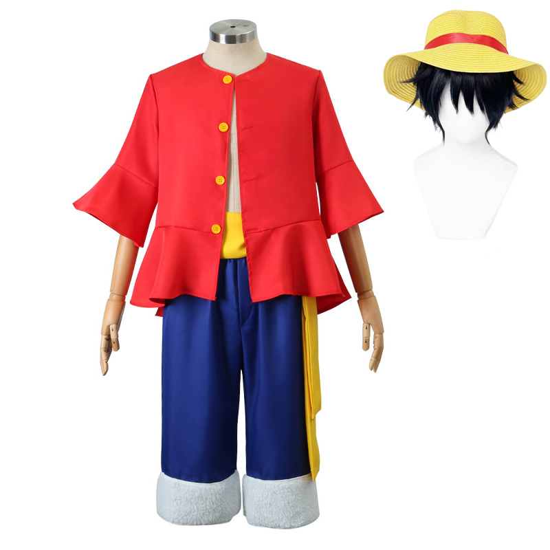 Luffy Cosplay Kostuum Hoed Pru - Halloween Costume Kids recensie en prijs