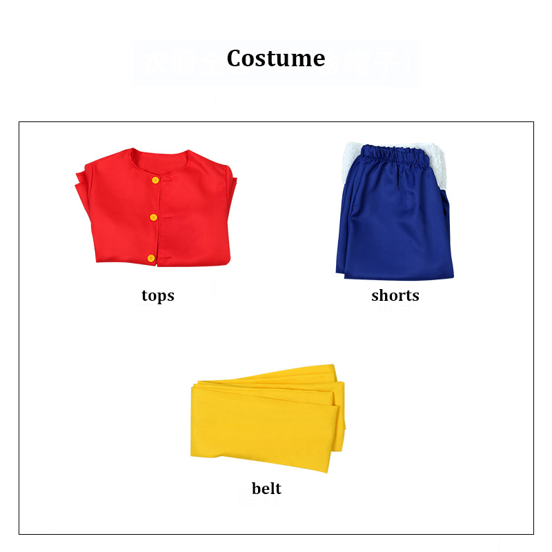 Luffy Cosplay Kostuum Hoed Pru - Halloween Costume Kids recensie en prijs