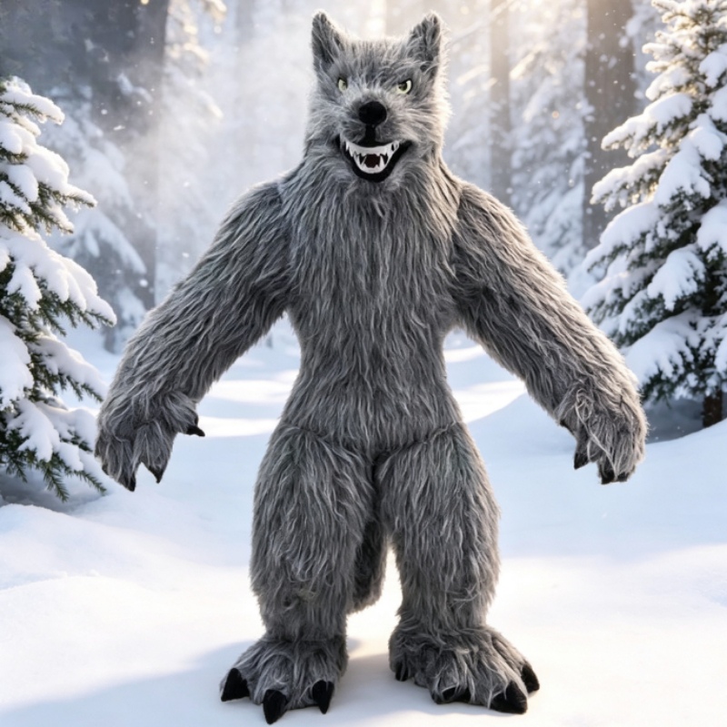 Groot opblaasbaar grijs wolven - Halloween Costume Adult recensie en prijs