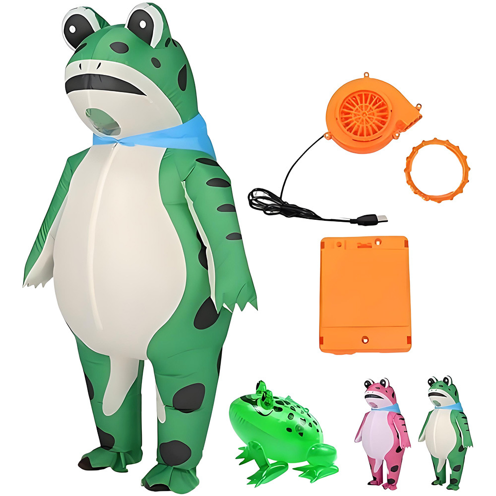 ZOETOPKID Opblaasbaar Kikker C - Halloween Costume Adult recensie en prijs