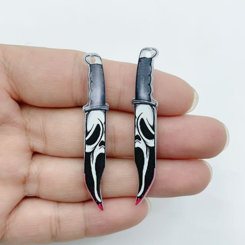 10 stuks acryl sieraden Hallow - Halloween Party Supplies recensie en prijs