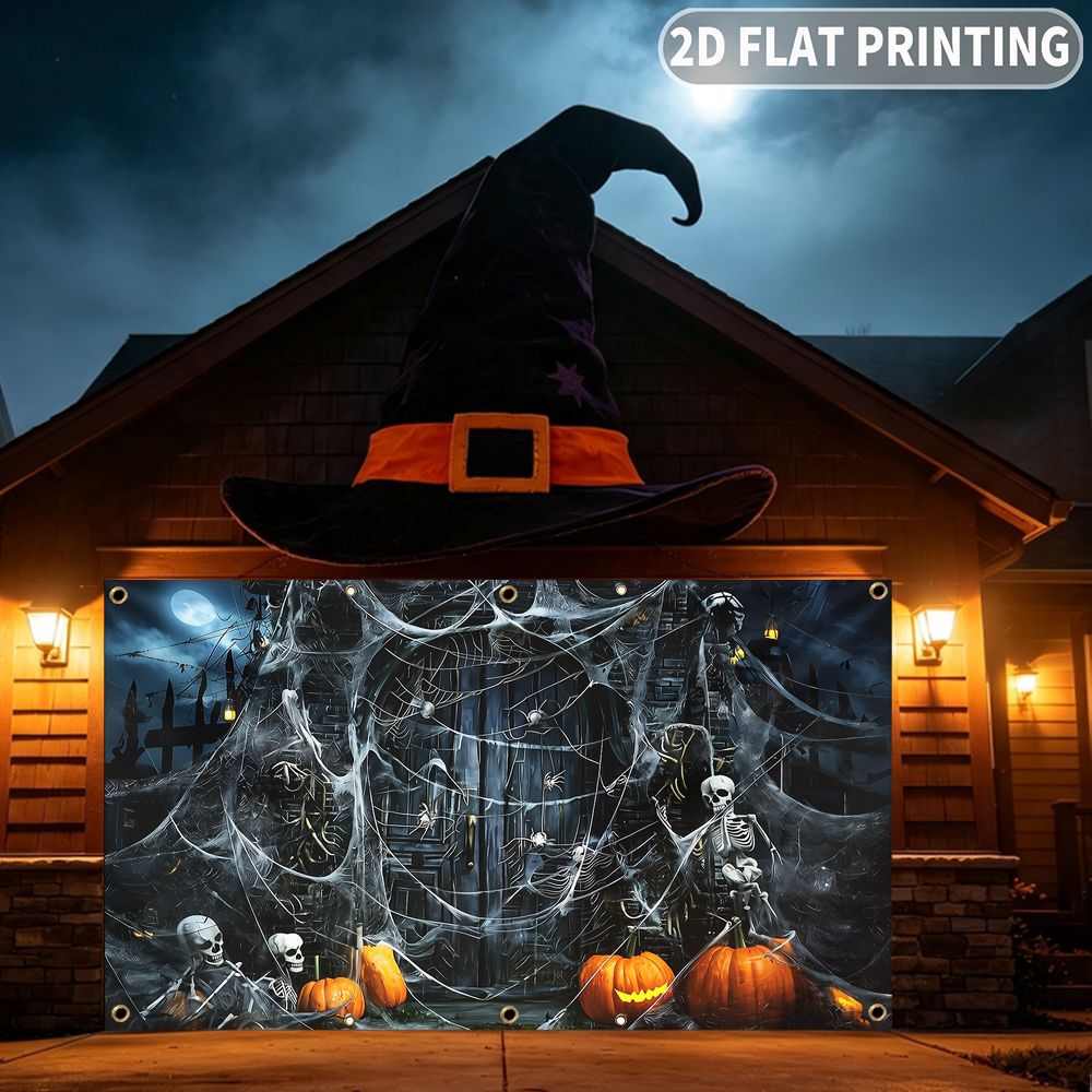 1 stuk 2D platte Halloween-fee - Spider Web Halloween Decoration recensie en prijs