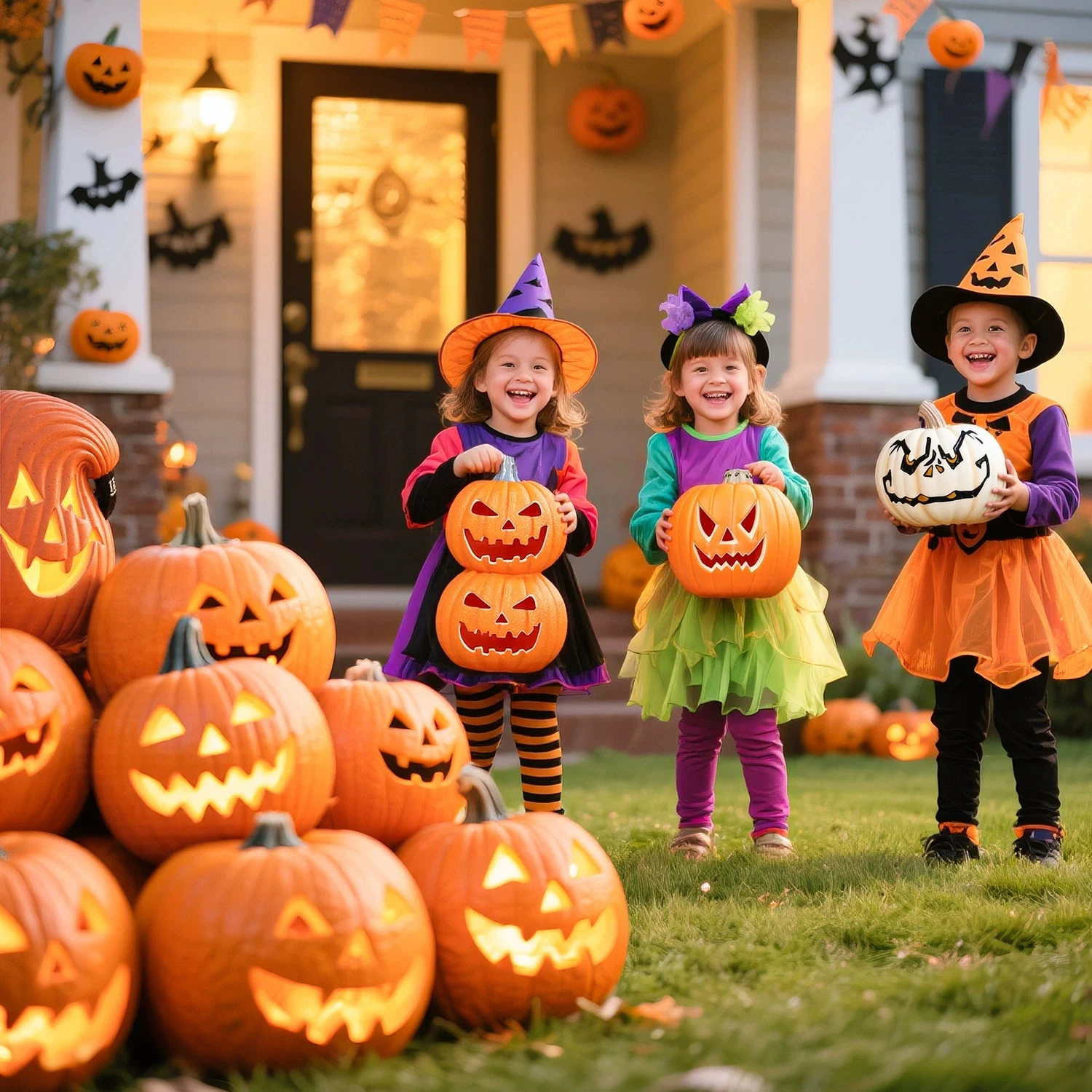 LED drielaagse gloeiende pompo - Halloween Pumpkin Decor Led recensie en prijs